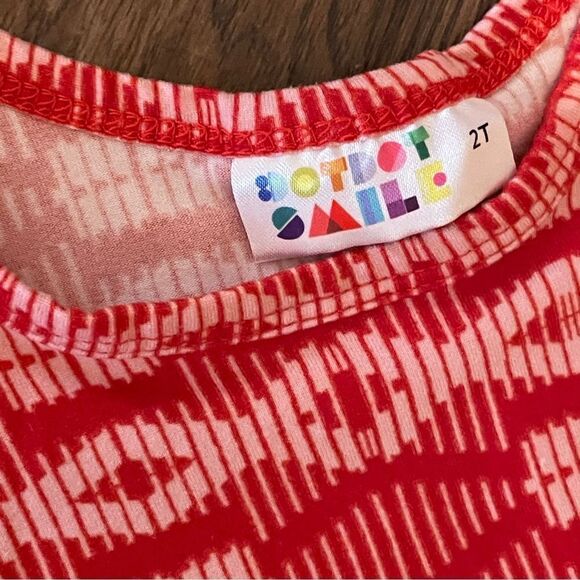 Dot Dot Smile 2 Maxi Holiday Dresses Green Red Size 2T - Picture 8 of 10